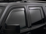 WeatherTech 14+ Nissan Rogue Front and Rear Side Window Deflectors - Light Smoke - 72769