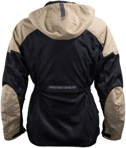 Speed and Strength Starstruck Mesh Jacket Trench Tan/Black Womens - XL - 609928
