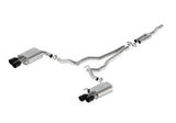 Ford Racing 2024 Mustang 2.3L Extreme Active Cat-Back Exhaust System Black Tips - M-5200-M2EB
