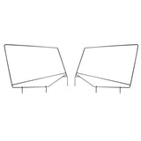 Rugged Ridge Upper Door Skin Frames 87-95 Jeep Wrangler YJ - 13701.80