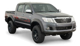 Bushwacker 11-13 Toyota Hilux Pocket Style Flares 4pc 59.8in Bed - Black - 31929-02
