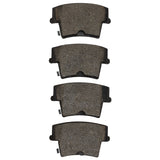 DFC 06-14 Dodge Magnum Rear 4000 Hybridynamic Brake Pads - 4000-1057-10