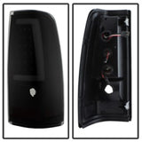 xTune Chevy Silverado 1500/2500/3500 99-02 Version 3 Tail Lights Black Smoke ALT-ON-CS99V3-LBLED-BSM - 9038778