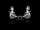 Akrapovic 10-15 Ferrari 458 Italia/458 Spyder Slip-On Line (Titanium) w/ Carbon Tips - MTP-FE458H