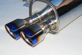 Invidia 11+ STI/WRX Sedan Only 76mm Q300 Titanium Tip Cat-back Exhaust - HS11STIG3T