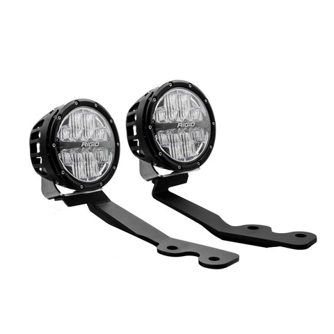 Rigid Industries 2022+ Toyota Tundra 6in. 360-Series A-Pillar Lighting Kit - 46806