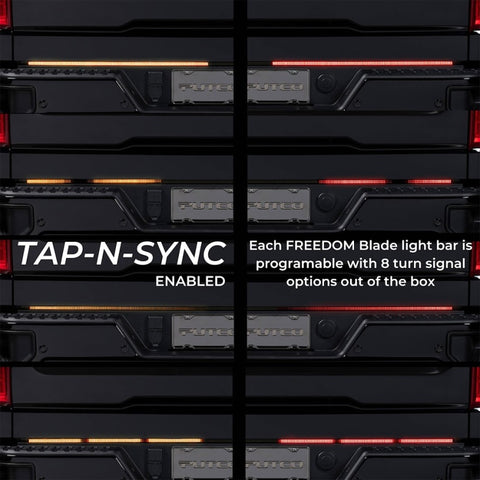 Putco 2024 Chevrolet Silverado HD Freedom Blade Tailgate Light Bar with Plug-N-Play Connector - 760060-25