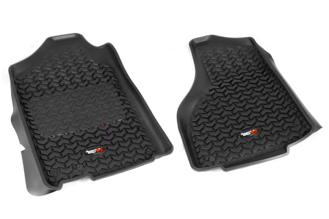 Rugged Ridge Floor Liner Front Black 2012-2018 Dodge Ram 1500 Quad Cab - 82903.05