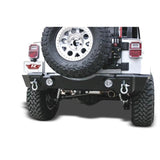Rampage 2007-2018 Jeep Wrangler(JK) Recovery Bumper Rear - Black - 86605