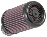 K&N Filter Universal X Stream Clamp-On 2.438in Flange ID x 4.5in Base OD x 4in Top OD x 6.563in H - RX-3800