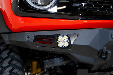 Addictive Desert Designs 21-22 Ford Bronco Bomber Front Bumper (w/ 3 Baja Designs LP4 Mounts) - F230194120103