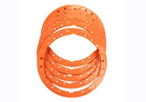 Ford Racing 2021+ Ford Bronco Functional Bead Lock Ring Kit - Orange - M-1021K-BLO
