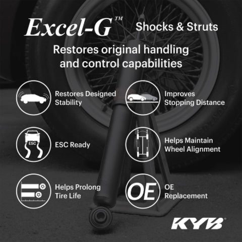 KYB 20-22 Hyundai Palisade / 23-25 Palisade w/o Auto Leveling Excel-G Strut - Front Left - 3350101