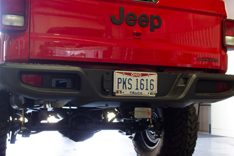 Fishbone Offroad Hitch Cover - 2In Hitch - Black Powdercoated Steel - FB32096