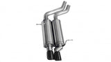 Corsa 2001-2006 BMW 325i/ci Convertible E46 Black Sport Axle-Back Exhaust - 14559BLK