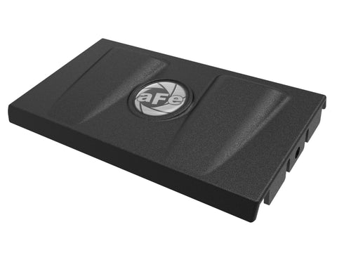 aFe Rapid Induction Intake System Cover, Black, 19-20 Ford Edge Ecoboost V6 2.7L (tt) - 52-10003C