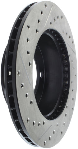 StopTech 95-03 Toyota Tacoma (6 Lug) / 96-00 4Runner Front Left Slotted & Drilled Rotor - 127.44109L