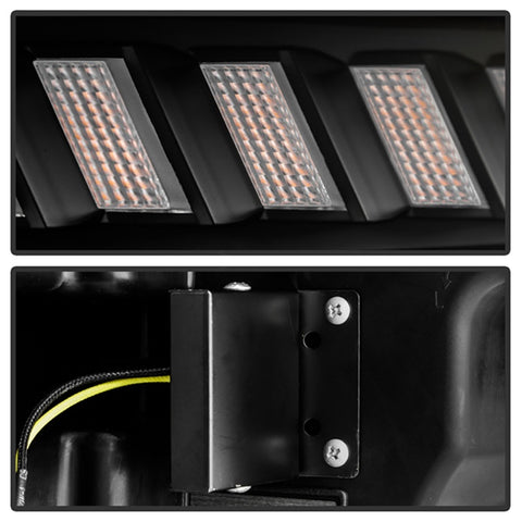 Spyder 19-22 Dodge Ram 2500/3500 (Halogen Model Only) Proj. Headlights (PRO-YD-DR19HDHALAP-SEQ-BK) - 5088604