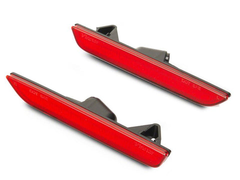 Raxiom 10-14 Ford Mustang Axial Series LED Rear Marker Lights- Red - 428414