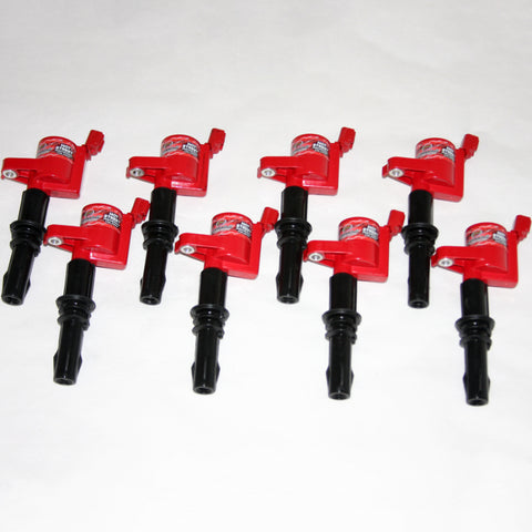 Granatelli 05-08 Ford 4.6L/5.4L 3V Hot Street Coil Packs - Black (Set of 8) - 25-3001