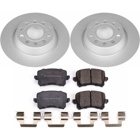 Power Stop 2015 Audi Q3 Rear Z23 Evolution Sport Coated Brake Kit - CRK7324