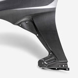 Seibon 2022 Toyota GR86 / Subaru BRZ Carbon Fiber Fenders - Gloss Finish - FF22TY86