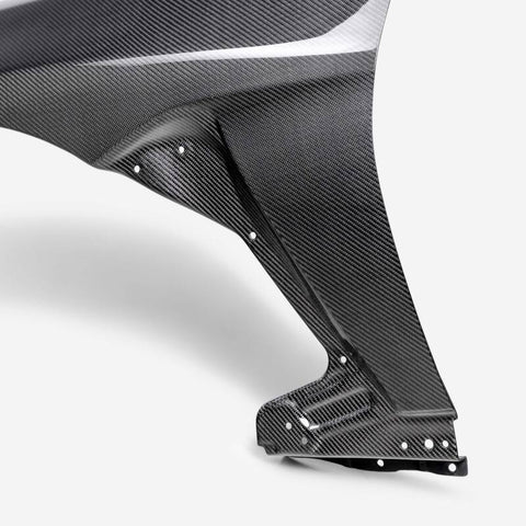 Seibon 2022 Toyota GR86 / Subaru BRZ Carbon Fiber Fenders - Gloss Finish - FF22TY86