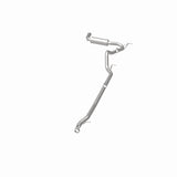 MagnaFlow 12-14 Jeep Wrangler 4dr Single Straight Rear P/S Exit Stainless C/B Performance Exhaust - 15117