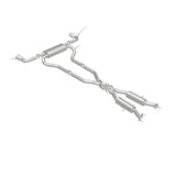 MagnaFlow Cat-Back SS 2.5in Dual Split Rear 4in Black Tip 11-16 Jeep Grand Cherokee 5.7L V8/3.6L V6 - 19216