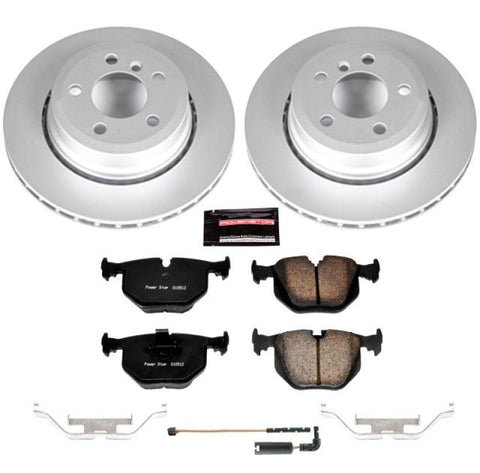 Power Stop 04-10 BMW X3 Rear Z23 Evolution Sport Coated Brake Kit - CRK5738