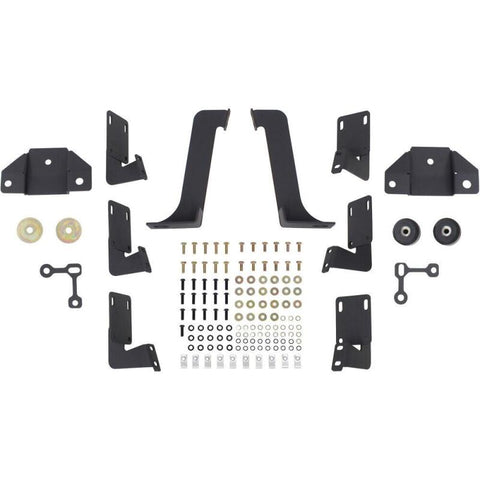 Westin/HDX 99-16 Ford F-250/350 Crew Cab (6.75ft Bed) Stainless Drop Nerf Step Bars - Textured Black - 56-5340152