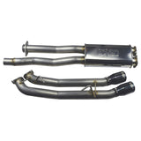 Injen 17-20 Ford F150 Raptor Super Crew V6 3.5L 3in Cat-Back SS Exhaust w/ Dual Black Chrome Tips - SES9102