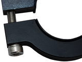 Fishbone Offroad Tube Door Mirror Billet Aluminum - Black Powdercoat - FB21114