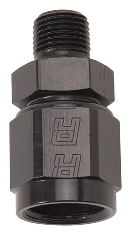 Russell Performance Straight AN Female to Male NPT (Black) - 614225