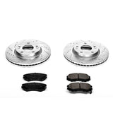 Power Stop 06-10 Hyundai Sonata Front Z23 Evolution Sport Brake Kit - K165