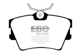EBC 96-98 Volkswagen Eurovan 2.5 Vented Rotors Greenstuff Rear Brake Pads - DP61102