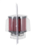 K&N 1.75 inch Vent 3 inch D 2.5 inch H Air Filter - Rubber Top - 62-1470
