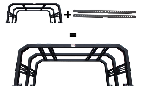 Fishbone Offroad 61In Tackle Racks Top Rails - FB21269