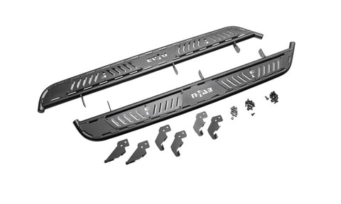 N-FAB 2021 Ford Bronco 4 Door Roan Running Boards - Textured Black - NBF214B-TX