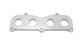 Vibrant T304 SS Exhaust Manifold Flange for Toyota 2AZFE motor 3/8in Thick - 1460T