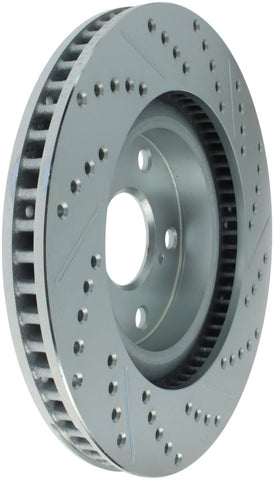 StopTech Select Sport 11-16 Toyota Avalon/ 11-17 Camry SportStop Slotted & Drilled Righ Front Rotor - 227.44146R