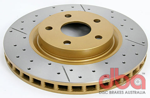 DBA 2009 Pontiac G8 GT 6.0L (V8) Uni-Directional Cross-Drilled/Slotted Front Rotor - 2028X