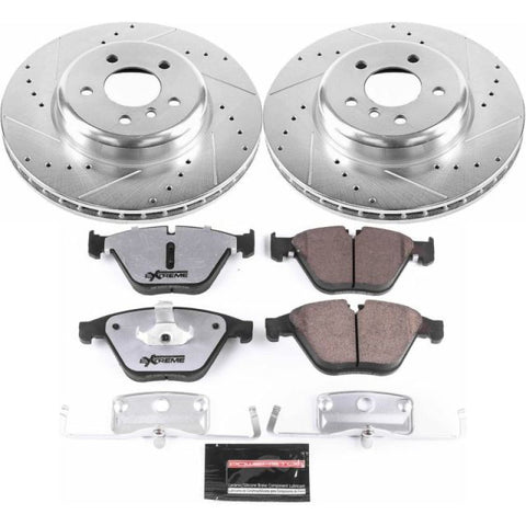 Power Stop 14-16 BMW 535d Front Z26 Street Warrior Brake Kit - K6020-26