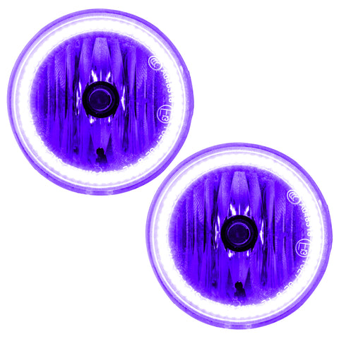 Oracle 05-10 Dodge Charger LED Fog Light Halo Kit - UV/Purple - 1117-007