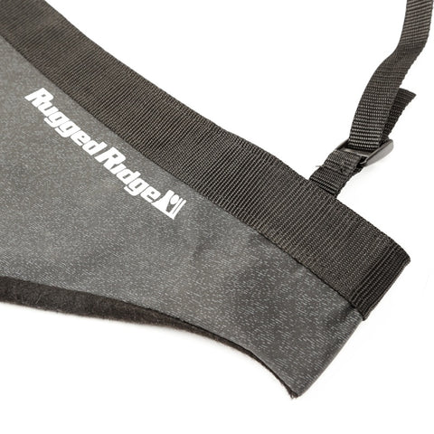 Rugged Ridge Hood Bra Black 07-18 Jeep Wrangler JK/JKU - 12112.01