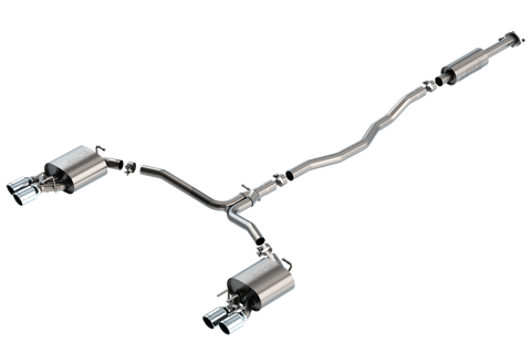 Borla 18-20 Toyota Camry XSE Cat Back S-Type Exhaust 3.5in Tip Dual Split Rear Exit - 140823