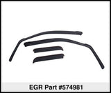 EGR 05+ Toyota Tacoma Crew Cab In-Channel Window Visors - Set of 4 - 574981