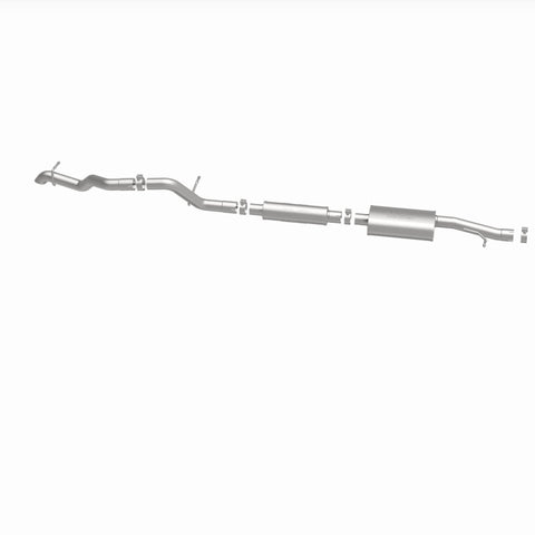 MagnaFlow 12-18 Jeep Wrangler 2.5in Overland Series Cat-Back Exhaust - 19539