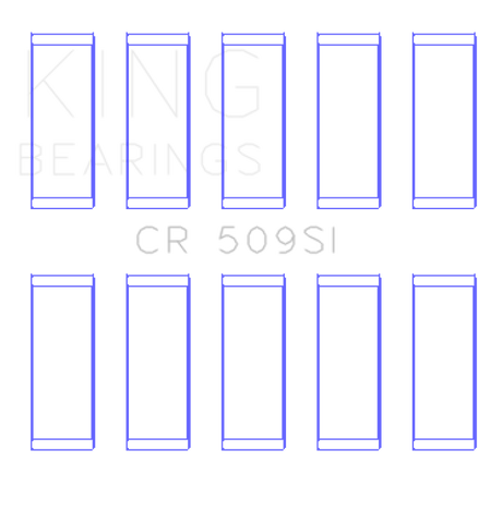 King Volvo 850/S70/V70 Turbo 1984cc (Size STD) Connecting Rod Bearing Set (Set of 5) - CR509SI