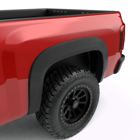 EGR 07-13 Chevrolet Silverado 1500 78.7in Bed Standard Style Fender Flares(Set of 4)- Textured Black - BLF2024